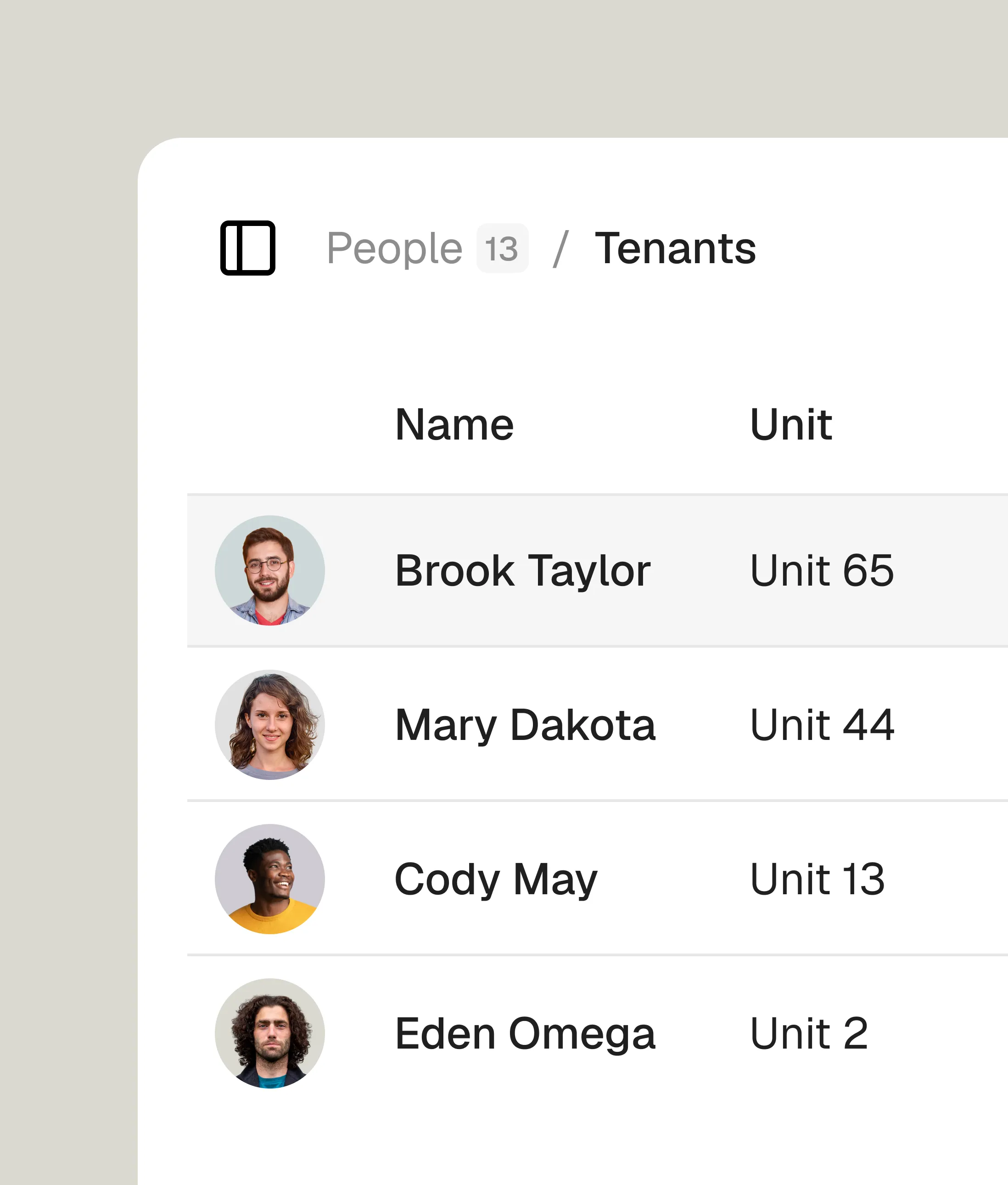 Affordable pricing display for individual landlord property management